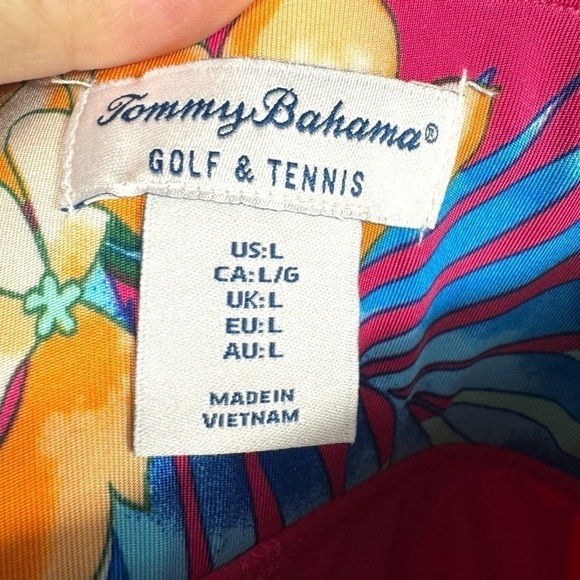 Tommy Bahama Golf/Tennis/Pickleball Skort, Tropical Floral Print, Size Large - Picture 9 of 14